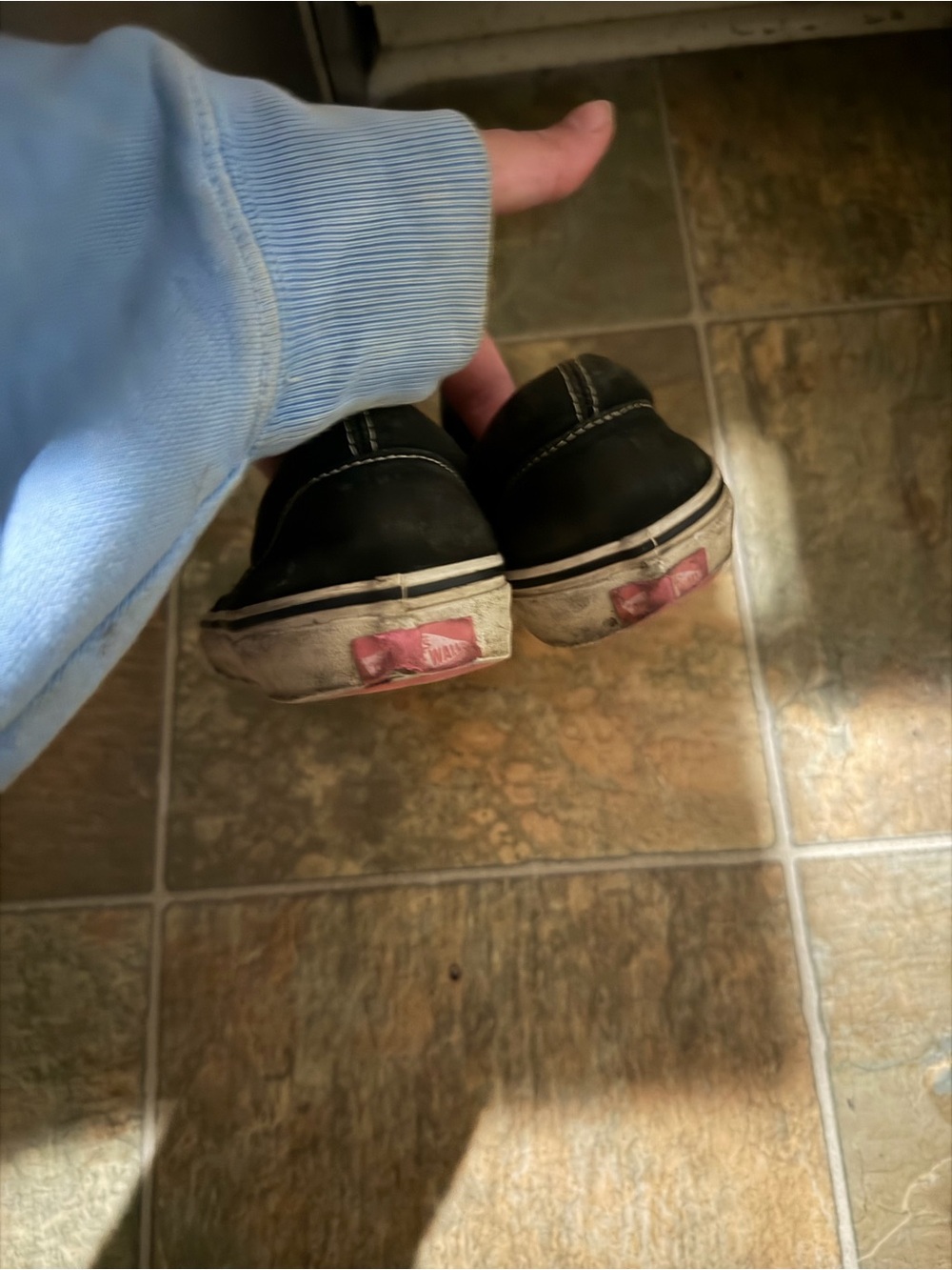 Vans Slip-On Hello Kitty Black & Pink Sneakers - Picture 7 of 7